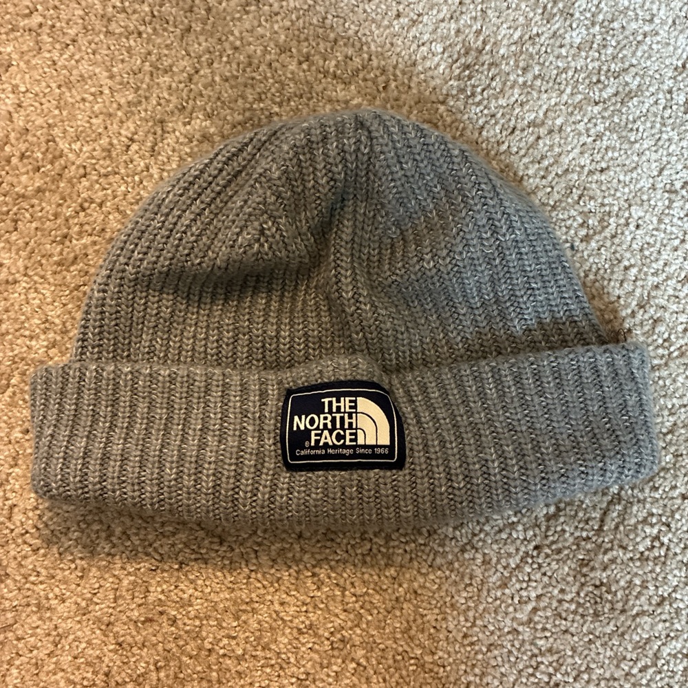 The North Face Gray Knit Hat